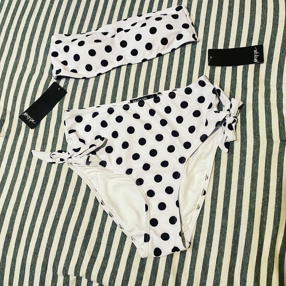 New! Polka Dot Bikini Set